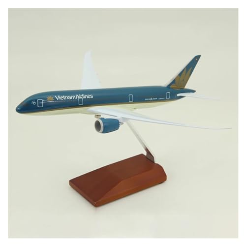 PENGJ Ferngesteuertes Flugzeug 30 cm Großes Passagierflugzeug Der Vietnam Airlines Boeing B787-9, Druckguss-Legierungsflugzeugmodell Im Maßstab 1:200 von PENGJ