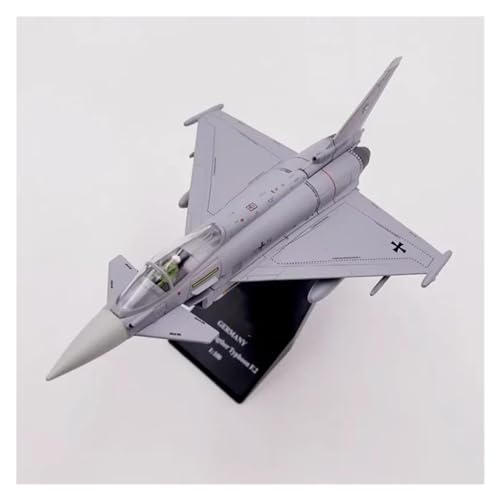 PENGJ Ferngesteuertes Flugzeug AMER Luftwaffe EF-2000 Eurofighter Typhoon 30+26, Fertiges Flugzeugmodell Im Maßstab 1:100 von PENGJ