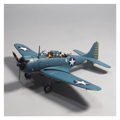 PENGJ Ferngesteuertes Flugzeug Der SBD Dauntless Dive Bomber Aus Dem Zweiten Weltkrieg Simuliert Die Schlacht Von Midway Spielzeugmodell Aus Legierung Im Maßstab 1:72 von PENGJ