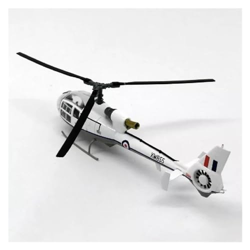 PENGJ Ferngesteuertes Flugzeug Diecast Metalllegierung HCC4 SA-341E SA341 Hubschrauber 1/72 Maßstab Hubschrauber Modell Spielzeug von PENGJ