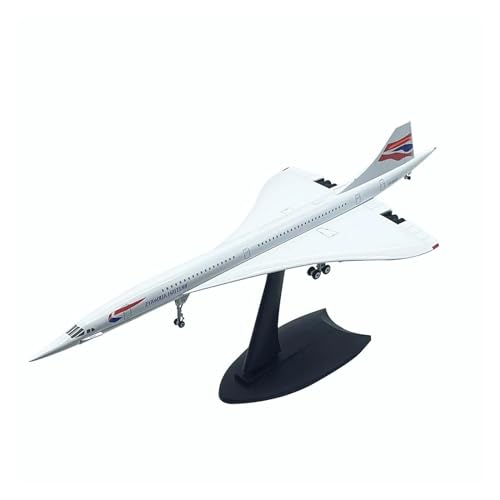 PENGJ Ferngesteuertes Flugzeug Druckguss-Flugzeug Der British Airways Concorde G-BOAG Im Maßstab 1:200, Fertige Modell-Display-Ornamente von PENGJ