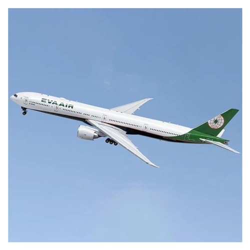 PENGJ Ferngesteuertes Flugzeug Eva Air Aircraft B777-300ER Flugzeugmodell Im Maßstab 1:400, Legierung B-16740, Sammlungsgeschenk von PENGJ