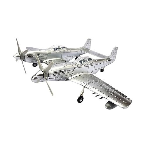 PENGJ Ferngesteuertes Flugzeug Flugzeug-Kämpfer, Handgefertigtes Spielzeug-Display, Ornament, Miniatur-Flugzeugmodell Für Büro, Schlafzimmer, Regal, Tisch, (Weiß) von PENGJ