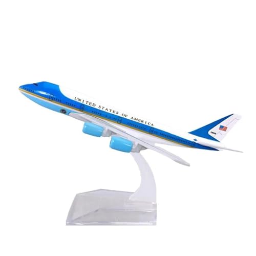 PENGJ Ferngesteuertes Flugzeug Für 747 B747-300 Luftfahrtmodell Air Force - Flugzeug Flugzeug Airliner Display Toy - Display Flugzeug Im Maßstab 1:400 von PENGJ