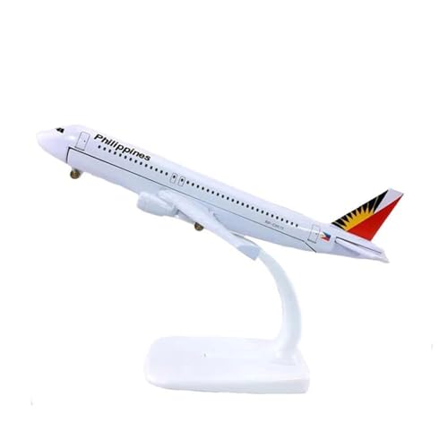 PENGJ Ferngesteuertes Flugzeug Für Air Philippine Airlines A320-200 Metalllegierung Flugzeugmodell Spielzeugsammlung 16 cm Druckguss Maßstab 1:400 von PENGJ