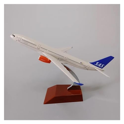 PENGJ Ferngesteuertes Flugzeug Für Air Scandinavian SAS Airbus 330 A330 Airlines Flugzeug Modell Airways Air Flugzeug Modell Flugzeug 16 cm von PENGJ