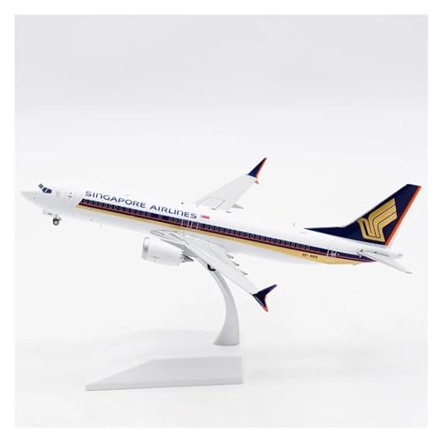 PENGJ Ferngesteuertes Flugzeug Für B737-8 MAX 9V-MBN Flugzeuge Modellflugzeuge Singapore Airlines Alloy Aircraft Collectible - Diecast 1:200 von PENGJ