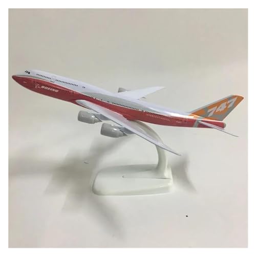 PENGJ Ferngesteuertes Flugzeug Für Boeing 747-8 Flugzeugmodell 1:300 Druckguss-Metallflugzeuge Flugzeuge Spielzeug 20 cm von PENGJ