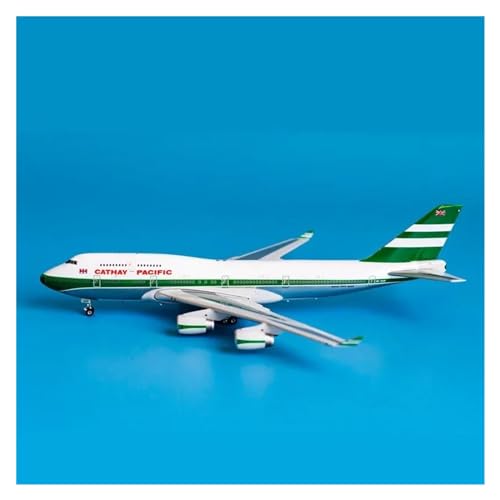 PENGJ Ferngesteuertes Flugzeug Für Cathay Pacific B747-400 Fertiges Legierungsmodell Simulation Statisches Sammlerspielzeug Druckguss Maßstab 1:400 von PENGJ