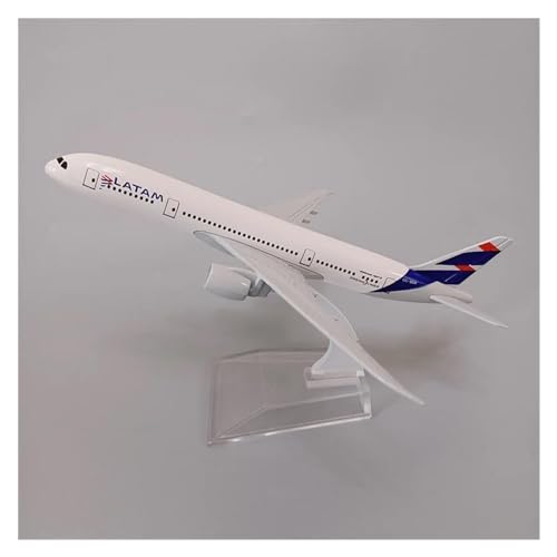 PENGJ Ferngesteuertes Flugzeug Für Chile LAN Air LATAM B787 Airlines Flugzeug Modell LATAM Boeing 787 Airways Flugzeug Modell Druckguss Flugzeug 16 cm Legierung Metall von PENGJ