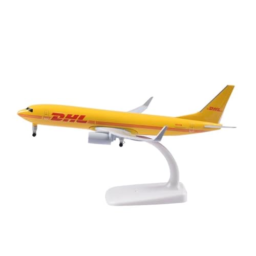 PENGJ Ferngesteuertes Flugzeug Für DHL Airlines 737 Boeing 737 Flugzeug Modellflugzeug Flugzeug Druckguss Metall 20 cm von PENGJ