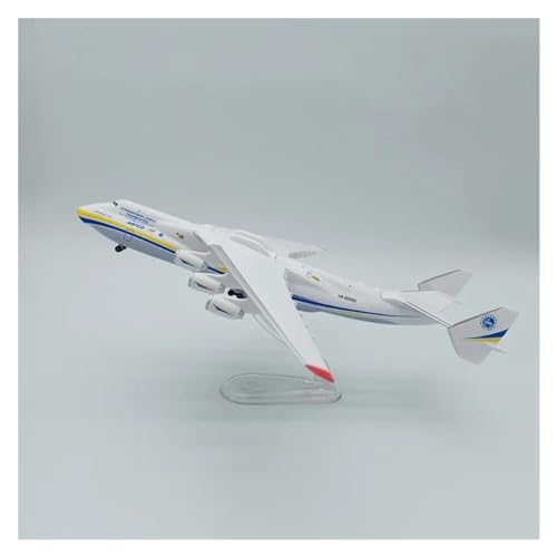 PENGJ Ferngesteuertes Flugzeug Für Den Ukraine-Krieg Antonov An-225 An 225 "Mriya“ Flugzeugmodell ABS Flugzeug Fans Sammlung Souvenir Spielzeug Jungen 21 cm 1/400 von PENGJ