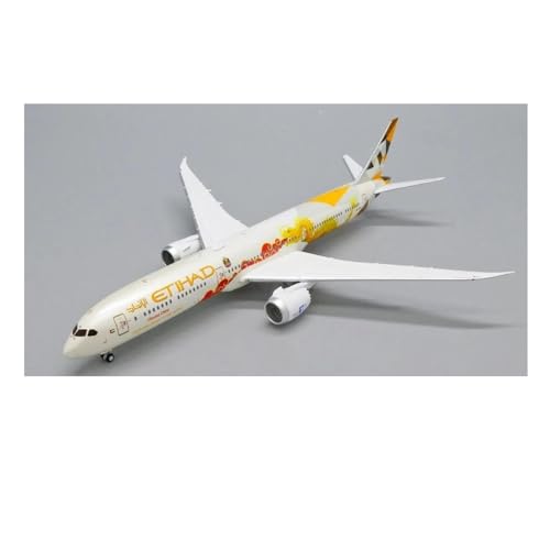 PENGJ Ferngesteuertes Flugzeug Für Etihad Air B787-10 A6-BMD Flugzeugmodell Legierung Flugzeug Sammlerstück Erwachsene Fans Sammlerstück Diecast 1/400 von PENGJ