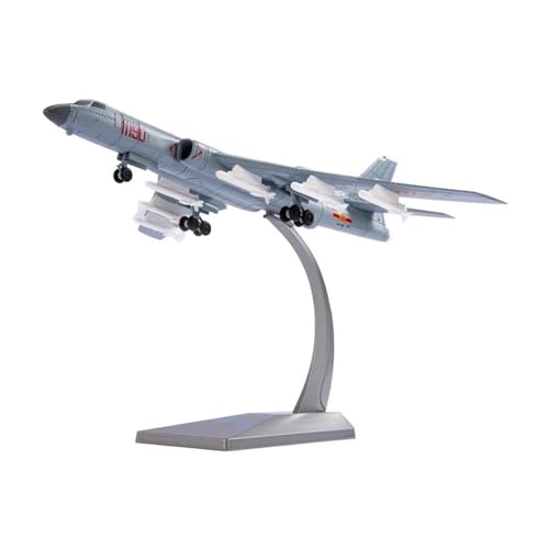 PENGJ Ferngesteuertes Flugzeug Für H-6K Strategic Bomber Fighter Legierung Simulation Modell Militär Ornamente Sammlung Display Druckguss Maßstab 1:144 von PENGJ