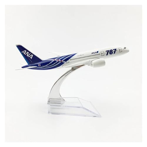 PENGJ Ferngesteuertes Flugzeug Für Japan ANA Airlines Boeing B787 Airlines Flugzeug Diecast Metall Flugzeug Modell Spielzeug Sammeln 16CM Flugzeug Modell von PENGJ