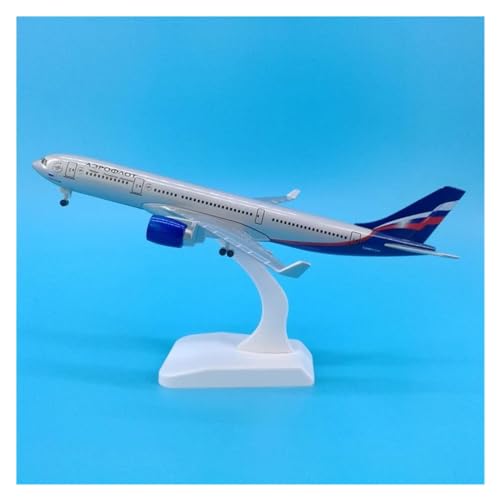 PENGJ Ferngesteuertes Flugzeug Für Russian Airlines A330 Fahrwerk Legierung Flugzeug Modell Flugzeug Dekoration Sammlung Display 20 cm Diecast Maßstab 1/400 von PENGJ