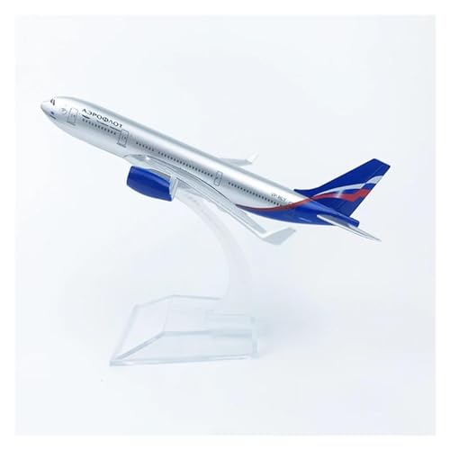 PENGJ Ferngesteuertes Flugzeug Für Russian Airlines Airbus A330 Flugzeug Metall Flugzeug Modell Spielzeug Flugzeug Sammeln 16CM von PENGJ