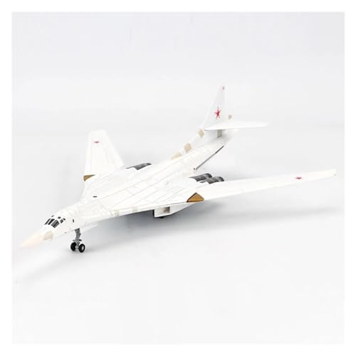 PENGJ Ferngesteuertes Flugzeug Für Russische TU-160 Supersonic Long Range Strategy Alloy Aircraft Model - Ornaments Diecast 1:200 Scale von PENGJ