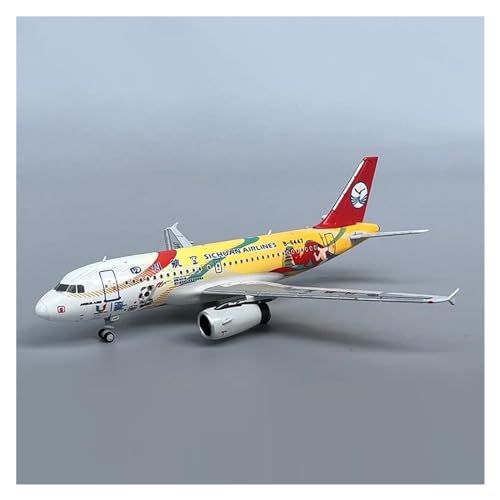 PENGJ Ferngesteuertes Flugzeug Für Sichuan A319 B-6447 Flugzeug Modell Druckguss Spielzeug Erwachsene Fans Sammeln Sammlung Druckguss Legierung Maßstab 1:400 von PENGJ
