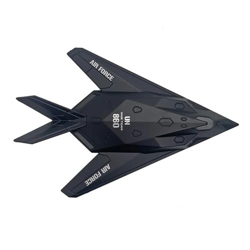 PENGJ Ferngesteuertes Flugzeug Für Simulierte F117 Stealth Fighter Flugzeuge Luftfahrt Modell Flugzeug Spielzeug Sammler Souvenir Display Druckguss Legierung von PENGJ