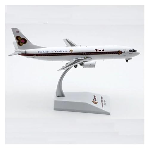 PENGJ Ferngesteuertes Flugzeug Für Thai Airways B737-400 HS-TDJ Passagier Legierung Flugzeug Modell Sammlung Souvenir Display Diecast Maßstab 1/200 von PENGJ