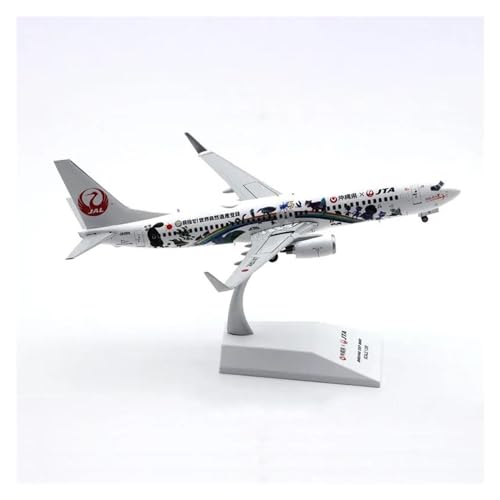 PENGJ Ferngesteuertes Flugzeug Für Transocean Airline B737-800 JA11RK Bemalte Ornament-Souvenirs Druckguss-Flugzeugmodell Im Maßstab 1:200 Legierung von PENGJ