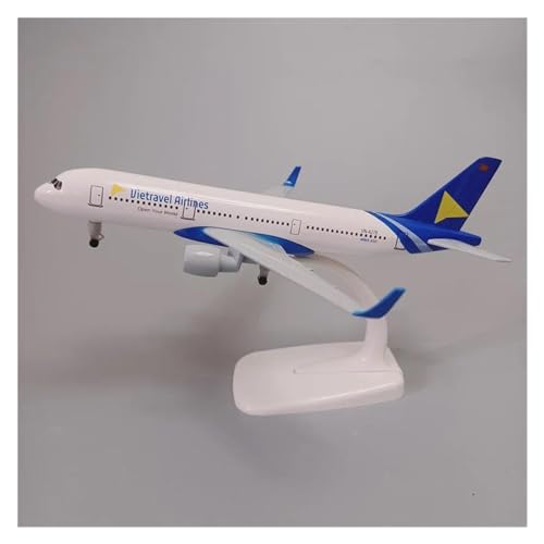 PENGJ Ferngesteuertes Flugzeug Für Vietnam Air Vietravel Airlines Airbus 321 A321 Diecast Flugzeug Modell Airways Flugzeug Modell Flugzeug 20 cm Legierung Metall von PENGJ