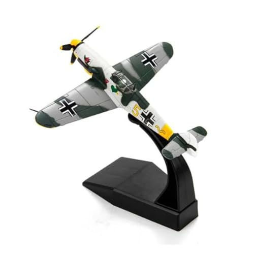 PENGJ Ferngesteuertes Flugzeug Klassisches BF-109-Düsenjägerflugzeug Aus Dem Zweiten Weltkrieg Im Maßstab 1:72, Armeeflugzeuge, Flugzeugmodelle, Spielzeug von PENGJ