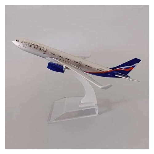 PENGJ Ferngesteuertes Flugzeug Legierung Metall Air Russia Air Aeroflot Russische Airbus 330 A330 Airlines Airways Druckguss Flugzeug Modell Flugzeug Modell Flugzeug Spielzeug(EIN) von PENGJ