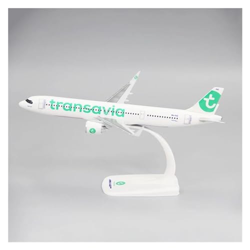 PENGJ Ferngesteuertes Flugzeug Maßstab 1:200, A321NEO Transavia, ABS-Kunststoff, Flugzeugmodell, Spielzeug, Flugzeugmodell, Spielzeug von PENGJ