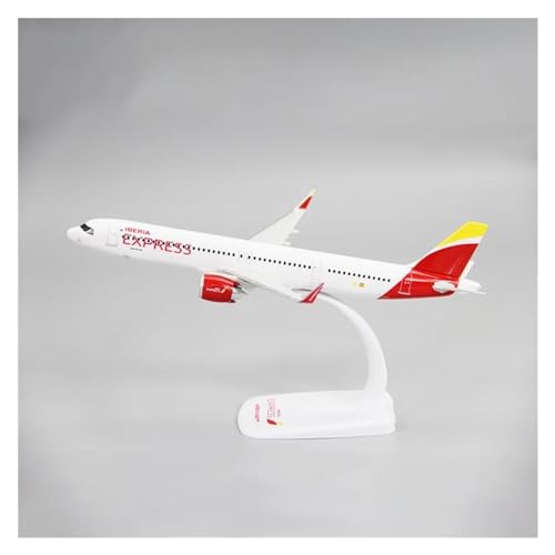 PENGJ Ferngesteuertes Flugzeug Maßstab 1:200 A321NEO Iberia Express ABS-Kunststoff Flugzeugmodell Spielzeug Flugzeug Flugzeug Modell Spielzeug von PENGJ