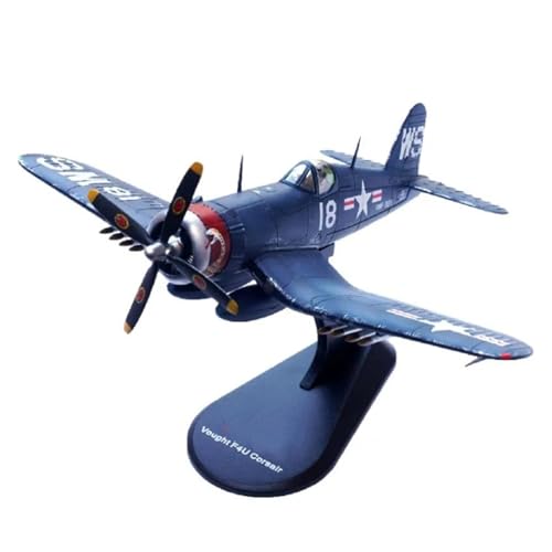 PENGJ Ferngesteuertes Flugzeug Maßstab 1:72, Miniatur-Flugzeugmodell Der US-Armee F4U-4 Viking Fighter Aus Druckgusslegierung von PENGJ