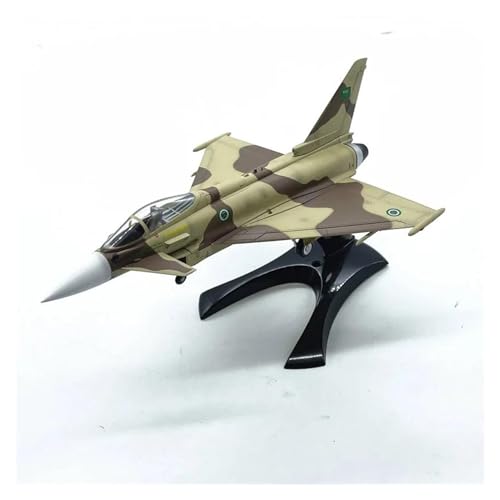 PENGJ Ferngesteuertes Flugzeug Maßstab 1:72, Saudi-Luftwaffe-EF2000-Kampfflugzeugmodell, Statische Simulation, Spielzeug-Display-Ornamente von PENGJ