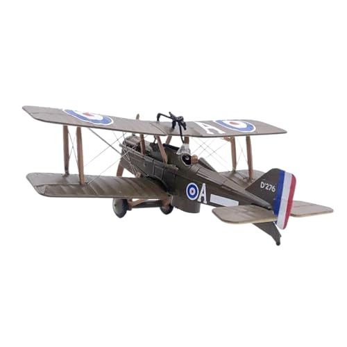 PENGJ Ferngesteuertes Flugzeug Maßstab 1:72 Red Baron SE.5a Spade Bristol Bulldog Biplane Propeller Fighter Flugzeugmodell Aus Druckgussmetall(E) von PENGJ