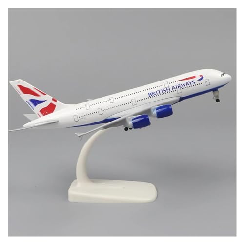 PENGJ Ferngesteuertes Flugzeug Metallflugzeugmodell, 20 cm, 1:400, Französische A380, Metallnachbildung, Legierungsmaterial, Luftfahrtdekoration(C) von PENGJ