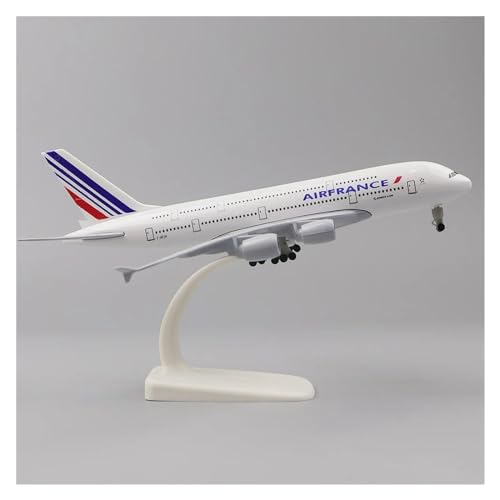 PENGJ Ferngesteuertes Flugzeug Metallflugzeugmodell, 20 cm, 1:400, Französische A380, Metallnachbildung, Legierungsmaterial, Luftfahrtdekoration(EIN) von PENGJ