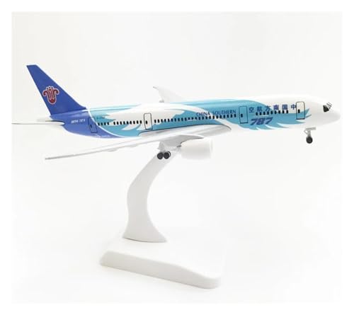 PENGJ Ferngesteuertes Flugzeug Metallflugzeugmodell, 20 cm, 1:400, Typ B787, Metallnachbildung, Ornament Aus Legierungsmaterial(E) von PENGJ