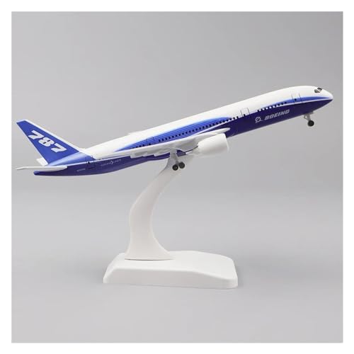 PENGJ Ferngesteuertes Flugzeug Metallflugzeugmodell, 20 cm, 1:400, Typ B787, Metallnachbildung, Ornament Aus Legierungsmaterial(EIN) von PENGJ