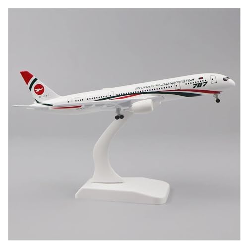 PENGJ Ferngesteuertes Flugzeug Metallflugzeugmodell 20 cm 1:400 Aserbaidschan B787 Mit Fahrwerksrädern Ornament Geburtstagsgeschenk(EIN) von PENGJ