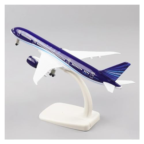 PENGJ Ferngesteuertes Flugzeug Metallflugzeugmodell 20 cm 1:400 Aserbaidschan B787 Mit Fahrwerksrädern Ornament Geburtstagsgeschenk(G) von PENGJ