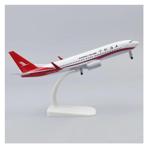 PENGJ Ferngesteuertes Flugzeug Metallflugzeugmodell 20 cm 1:400 Canada Westjet B737 Mit Fahrwerksrädern Ornamentspielzeug(H) von PENGJ