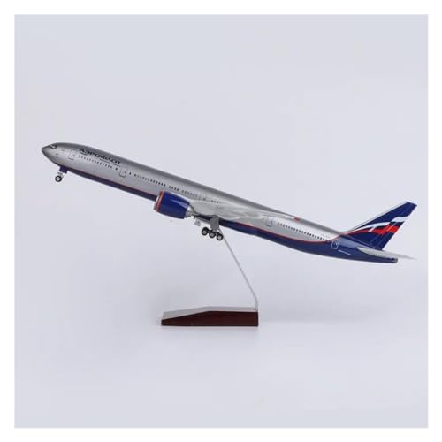 PENGJ Ferngesteuertes Flugzeug Russland Aeroflot Boeing 777 Airlines, Maßstab 1:150, Druckgussmodell, Flugzeug-Spielzeugkollektion Aus Kunstharz(No light) von PENGJ