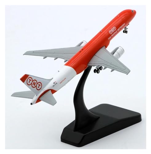 PENGJ Ferngesteuertes Flugzeug XX4004 JC Wings 1:400 TNT Boeing B757-200PF Diecast Aircraft Jet Model OE-LFB Mit Ständer von PENGJ