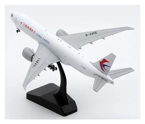 PENGJ Ferngesteuertes Flugzeug XX4491 JC Wings 1:400 China Cargo „Skyteam“ Boeing 777-200LRF Druckguss-Flugzeug Jet Modell B-220E von PENGJ