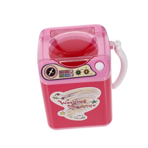 1stk Mini-Waschmaschine Schwamm Waschmaschine Kleine Waschmaschine Spielzeugwaschmaschine Babyflaschenbürste Make-up Pinsel Gerät Zum Reinigen Von Make-up-pinseln Rosa Plastik PERSELOSO von PERSELOSO