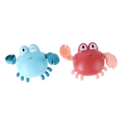 PERSELOSO 2 STÜCK Teiliges Badespielzeug für Kleinkinder Wind Up Schwimmkrabben in Bunten Farben Sicheres Glattes Material für Entspannte und Spielerisches Wasserspaß Zufällige Farbe PERSELOSO 2 STÜCK Teiliges Badespielzeug für Kleinkinder Wind Up Schwimmkrabben in Bunten Farben Sicheres Glattes Material für Entspannte und Spielerisches Wasserspaß Zufällige Farbe von PERSELOSO