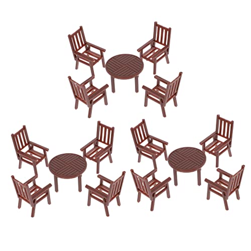 PERSELOSO 3sätze Mini Tisch Stuhl Set Für Puppenhaus Teiliges Möbel Set Für Spielzeug Wohnzimmer Robuste Kunststoffmöbel Für Kreative Miniatur-szenen Und Spielzeug-Dekoration PERSELOSO 3sätze Mini Tisch Stuhl Set Für Puppenhaus Teiliges Möbel Set Für Spielzeug Wohnzimmer Robuste Kunststoffmöbel Für Kreative Miniatur-szenen Und Spielzeug-Dekoration von PERSELOSO