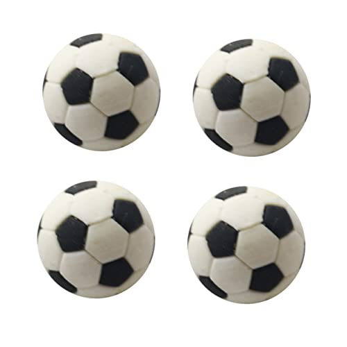 PERSELOSO 4 Stück Mini Fußball Hover Soccer Fußbälle Tischfußball Tore Hover Fußball Mini Fußball Boll Tischfußball Mini Tischfußball Fußball Schwamm Fußball Tischfußball Gummi von PERSELOSO