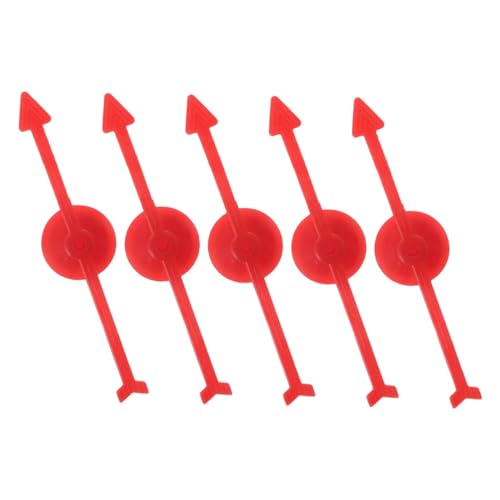 PERSELOSO 5 Stück Teiliges Kunststoff Element Brettspiele DIY Zubehör Rote Spielpfeile als Ersatzteile Kompakt Vielseitig für Lernspiele und Interaktive Familienaktivitäten PERSELOSO 5 Stück Teiliges Kunststoff Element Brettspiele DIY Zubehör Rote Spielpfeile als Ersatzteile Kompakt Vielseitig für Lernspiele und Interaktive Familienaktivitäten von PERSELOSO