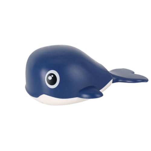 PERSELOSO Aufziehbarer Wal Badespielzeug Dunkelblau Schwimmendes Wasserspielzeug Sicher für Junge Mädchen Leicht für Badewanne Spielspaß PERSELOSO Aufziehbarer Wal Badespielzeug Dunkelblau Schwimmendes Wasserspielzeug Sicher für Junge Mädchen Leicht für Badewanne Spielspaß von PERSELOSO